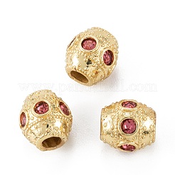 Perline zirconi micro pave  in ottone&nbsp;ZIRC-P088-11G
