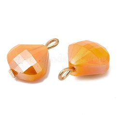 Имитация нефрита стеклянные подвески&nbsp;KK-Q777-04LG