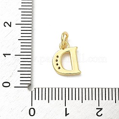 Латунные микро проложить кубического циркония подвески KK-I382-03G-D