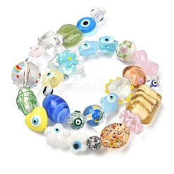 Бусины ручной работы из стекла и стекла&nbsp;LAMP-G170-03