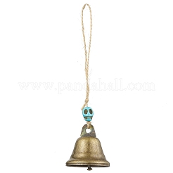 Железо колокол подвесные украшения&nbsp;HJEW-JM02173