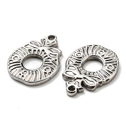 Pendentifs en acier inoxydable 304 anti-ternissement&nbsp;STAS-Q248-10P
