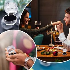 Прозрачные пластиковые кольца&nbsp;OBOX-CA0001-001A