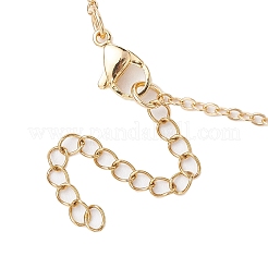 Колье с подвеской из эпоксидной смолы и акрила NJEW-TA00162