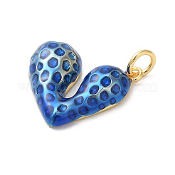 Подвески из латуни с эмалью в стойку&nbsp;KK-Z056-42G-01