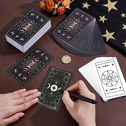 100 carte de tarot rectangulaire en papier&nbsp;DIY-NB0016-44