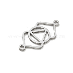 Breloques de connecteur en acier inoxydable 304 pour chakra&nbsp;SA-CBA28C1-01G-P