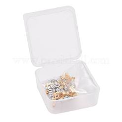 60шт 3 стиля латунные распорные бусины&nbsp;KK-ZZ0001-14