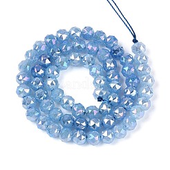 Brins de perles de verre électrolytiques anti-ternissement&nbsp;GLAA-N064-6mm-10