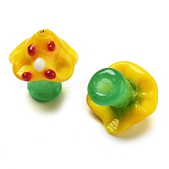 Нити бугорчатых бусин ручной работы в технике лэмпворк LAMP-A004-06E