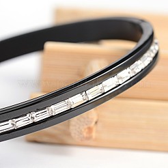 Браслеты из нержавеющей стали 304 со стразами&nbsp;BJEW-H0003-15B