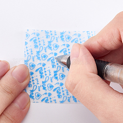 100 rotolo di carta con messaggio in una capsula di bottiglia&nbsp;AJEW-SC0004-36A