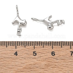 Pendenti in zirconi cubici trasparenti in micro pavè di ottone&nbsp;KK-CBAD9DF-06P
