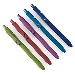 5 stylo gel en plastique&nbsp;AJEW-TA0003-45C