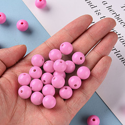 Непрозрачные акриловые бусины MACR-S370-C12mm-A02