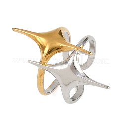 Регулируемые манжеты из нержавеющей стали 304 для женщин&nbsp;RJEW-B135-01GP-03