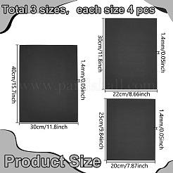 12 шт. 3 вида прямоугольной картонной бумаги&nbsp;DIY-WR0004-84