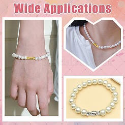 6 шт. 3-цветные застежки из цинкового сплава с микропаве из прозрачного кубического циркония&nbsp;FIND-CJ0005-11