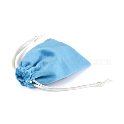 Pochettes de rangement à cordon pour bijoux en velours&nbsp;TP-Q001-01A