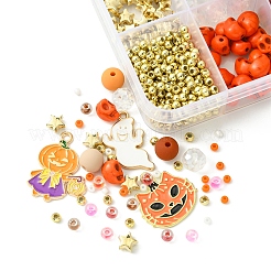 Наборы бусин своими руками на тему Хэллоуина DIY-FS0006-96A