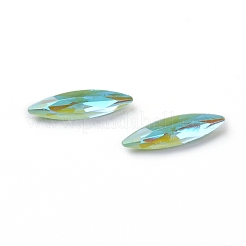 Cabochon in vetro strass&nbsp;RGLA-L024-N02-MI