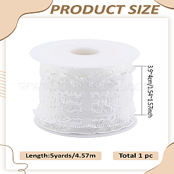 5 ярд льняной ленты с принтом в клетку OCOR-LP0003-02B