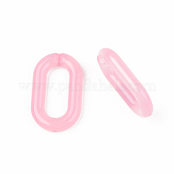 Anneaux imitation jelly acrylique&nbsp;OACR-T024-02-E03
