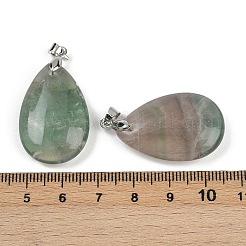 Природного флюорита подвески G-I387-03C-P