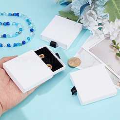 Картонные бумажные коробки для бижутерии с губкой внутри FIND-WH0199-43C