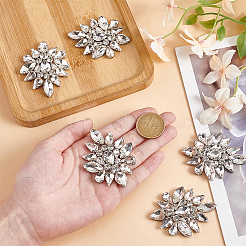 5 шт. кабошонов со стразами&nbsp;AJEW-MA0001-08