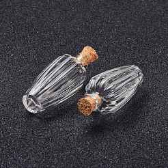Korkflaschen aus Glas&nbsp;AJEW-O032-05C