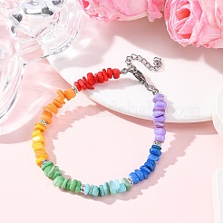 Браслеты и ожерелья из натуральных пресноводных ракушек&nbsp;SJEW-JS01360