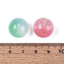 Transparentes Harz und Paillettenperlen&nbsp;RESI-Q234-06