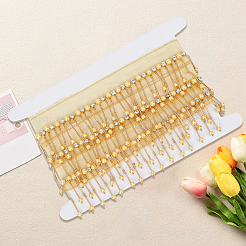 Cinta con borla de poliéster&nbsp;DIY-CY0003-68A