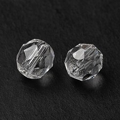ガラス k9 ガラス  模造オーストリアクリスタルビーズ  多面カット  ラウンド  ミックスカラー  6mm  穴：1mm&nbsp;GLAA-H024-15A