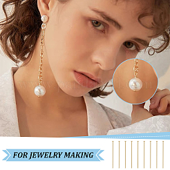 4 пакетик латунных штифтов с плоской головкой FIND-BC0005-21G