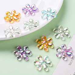 Прозрачные акриловые бусины TACR-S154-35C