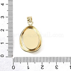 Синтетического малахита подвески&nbsp;KK-L267-01G-02