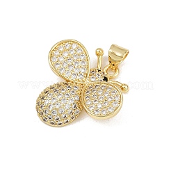 Латунные микро проложить кубического циркония подвески&nbsp;KK-P323-10G