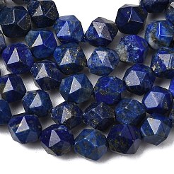 Нитки бусины из натурального ляписа-лазури G-Z119-A39-01