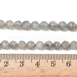 Природные лабрадорита бисер нитей G-L642-F07-6mm