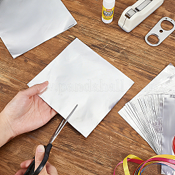 Quadratische Alufolienblätter für handwerkliche Gravuren&nbsp;OFST-WH0004-157