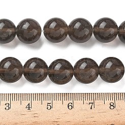 Натуральные ледяные обсидиановые бусинки G-P590-A01-12mm-01