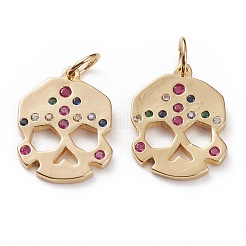 Латунные подвески из микро-паве KK-C100-12G