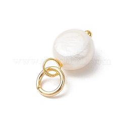 Картофельные прелести из натурального культивированного пресноводного жемчуга PALLOY-JF03920-02