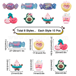 Кабошоны из смолы CRES-SC0001-59