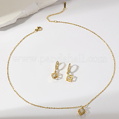 Комплект украшений из нержавеющей стали cube 304 FS-WG4EAB4-01