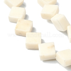 Natürliche weiße Jade perlen Stränge&nbsp;G-C135-K01-01