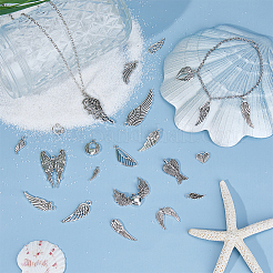 110шт 22 стиля подвески из сплава в тибетском стиле FIND-DC0005-79