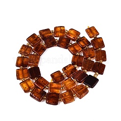 Rangs de perles d'ambre sanglant naturel&nbsp;G-N371-15A-01